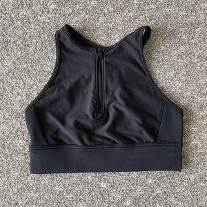 UnderArmour 1/4 Zip Sports Bra